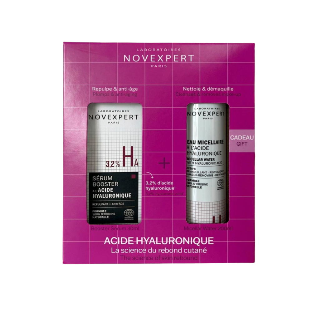 Novexpert rinkinys veido priežiūrai su Hialurono rūgštimi