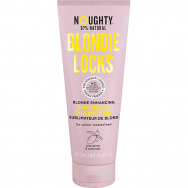 Noughty Blondie Lock šviesių ir šviesiai dažytų plaukų šampūnas su ramunėlių ir citrinų ekstraktais, 250 ml