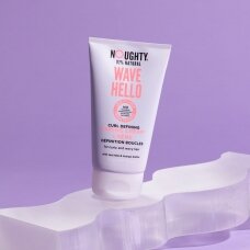 Noughty Wave Hello curl highlighting cream for curly and wavy hair with seaweed extracts and mango butter, 150 ml
