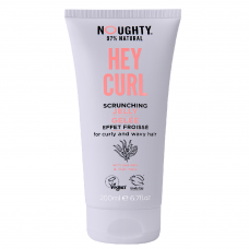 Noughty Hey Curl medium strength hair gel for curly and wavy hair with seaweed extracts, 200 ml