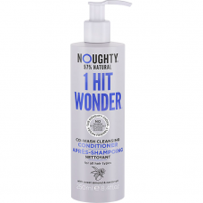 Noughty 1 Hit Wonder valomasis kondicionierius-šampūnas visų tipų plaukams su saldžiųjų migdolų ir ricinos aliejais, 250 ml