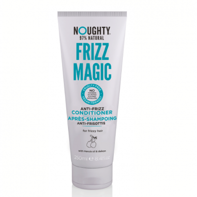 Noughty Frizz Magic smoothing conditioner with marula oil and Japanese radish extracts, 250 ml