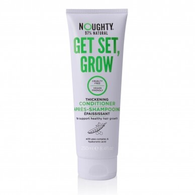Noughty Get Set Grow conditioner with hyaluronic acid and pea complex, 250 ml