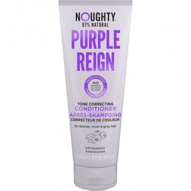 Noughty Purple Reign Кондиционер для коррекции тона желтых волос  с экстрактами черники и черной смородины, 250 мл