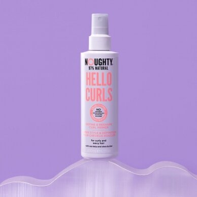 Noughty Hello Curls Primer spray styling agent for curly and wavy hair with seaweed extracts and shea butter, 200ml 2