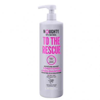 Noughty To The Rescue Moisturizing Conditioner for Dry, Damaged Hair with Sweet Almond and Sunflower Seed Extracts