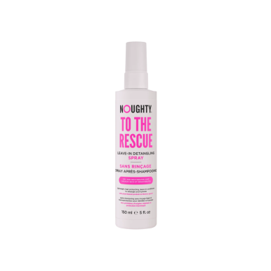 Noughty To The Rescue Leave-In lengvas nenuplaunamas kondicionierius, apsaugantis nuo karščio, sausiems ir drėgmės stokojantiems plaukams, 150 ml 1
