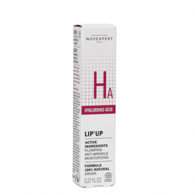 Novexpert putlinamoji lūpų priežiūros priemonė su hialurono rūgštimi, 8 ml 3