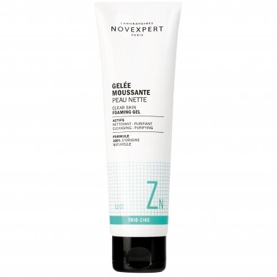 Novexpert foaming face wash with Trio-zinc complex, 150 ml