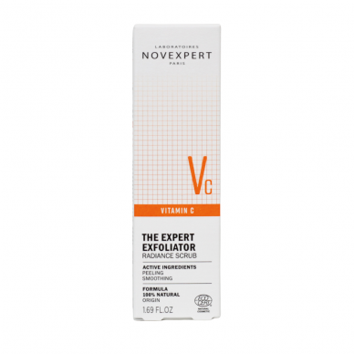 Novexpert маска-скраб для лица с витамином С, 50мл 1