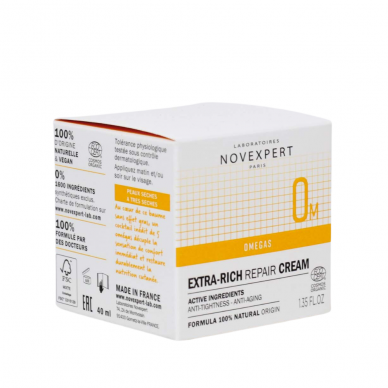 Novexpert extra intensive nourishing, regenerating face cream with Omega acids, 40 ml 2