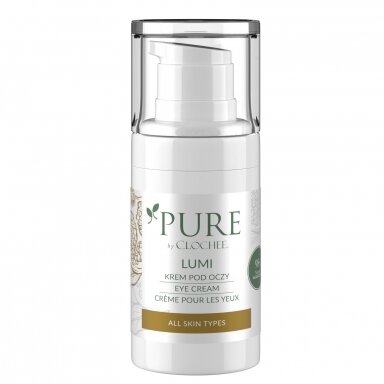 Pure by Clochee švytėjimo suteikiantis paakių kremas, 15ml