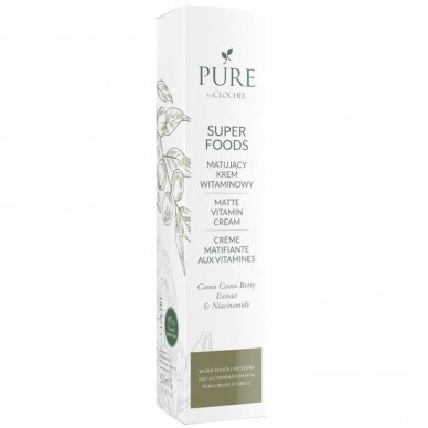 Pure by Clochee matte vitamin face cream SUPERFOOD, 50ml 1