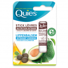 QUIES intensively nourishing lip balm with avocado and shea tree oils, 4.5g
