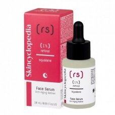 Skincyclopedia pretnovecošanās serums sejai ar 1% retinolu un skvalānu, 30ml