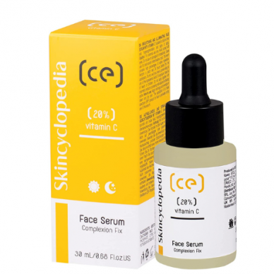 Skincyclopedia face serum with 20% vitamin C, 30ml