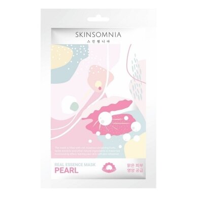 Skinsomnia sejas maska ar pērļu ekstraktu, 1 gab (Kopija) Skinsomnia sejas maska ar pērļu ekstraktu, 1 gab (Kopija)