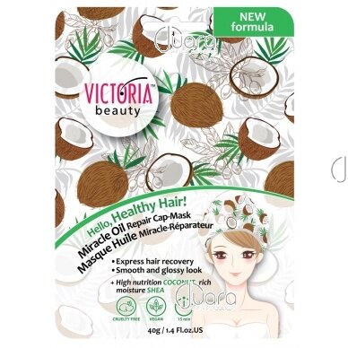 Victoria Beauty oil hair restorative cap-mask, 1pc (Short validity)