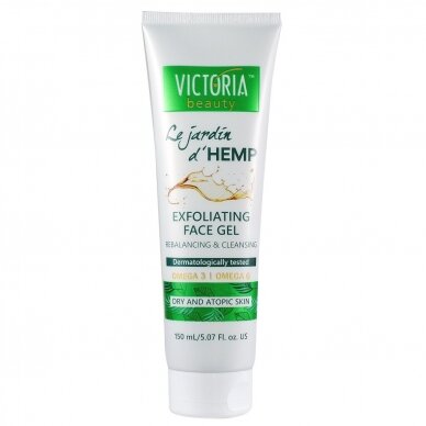Victoria Beauty Hemp sejas mazgāšana ar kaņepju sēklu eļļu, 150 ml