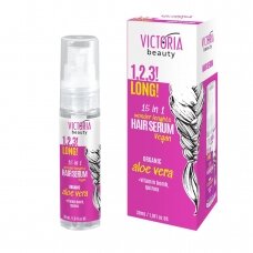 Victoria Beauty 1,2,3! Long! Plaukų augimą skatininantis serumas su organiniu alavijų, bolivinių balandų ekstraktu, 30ml