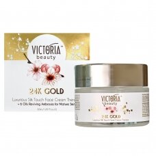 Victoria Beauty 24K aukso aktyvaus poveikio dieninis veido kremas, 50 ml