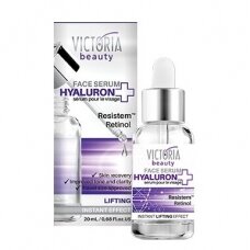 Victoria Beauty Hyaluron+ stangrinamasis veido serumas su retinoliu ir hialurono rūgštimi, 20ml