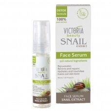 Victoria Beauty intensīvais sejas serums ar gliemežu sekrēciju, 30 ml