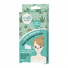Victoria Beauty Pore Cleansing Strips with Hemp Seed Oil, 6 pcs