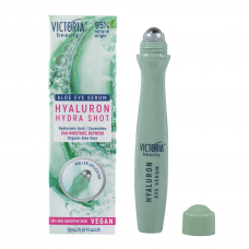 Victoria Beauty Сыворотка для кожи вокруг глаз  с гиалуроновой кислотой, экстрактом алоэ и ниацинамидом, 15мл