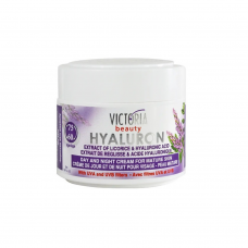 Victoria Beauty face cream for mature skin with licorice extracts and hyaluronic acid, UVA and UVB, 50ml
