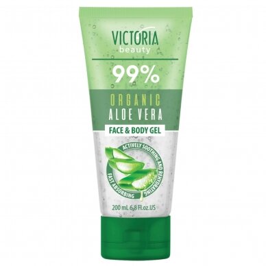 Victoria Beauty 99% organiskā želeja ar alveju, 200 ml