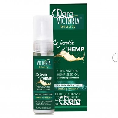 Victoria Beauty Hemp 100% tīra kaņepju sēklu eļļa, 30ml (Īss derīguma termiņš)