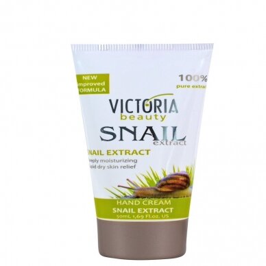 Victoria Beauty rankų kremas su sraigių sekretu, 50 ml